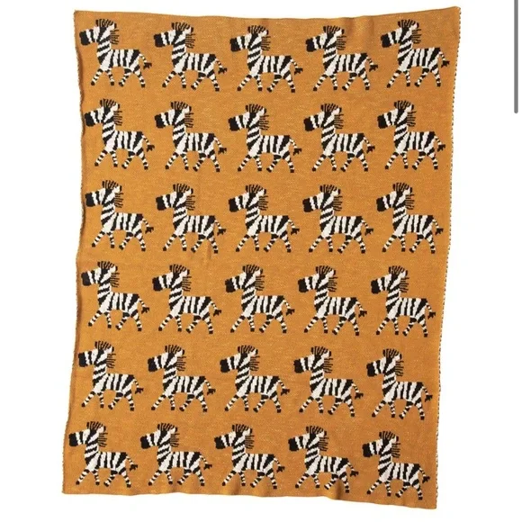 Zebra baby blanket - Picture 2 of 3